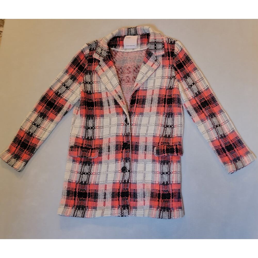 Aldo Martins Knit Open Front Longline Jacket / Cardigan Size 6